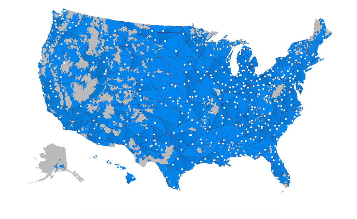 Gabb nationwide cellular wireless coverage map