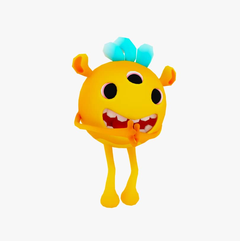 Alien Virtual Pet in Gabb Go App