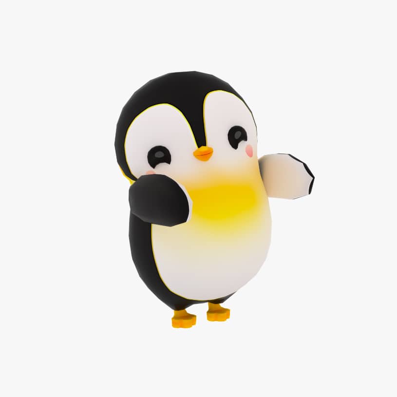 Penguin Virtual Pet in Gabb Go App