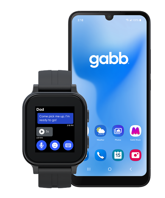 Gabb Watch 3e and Gabb Phone side by side product ecosystem