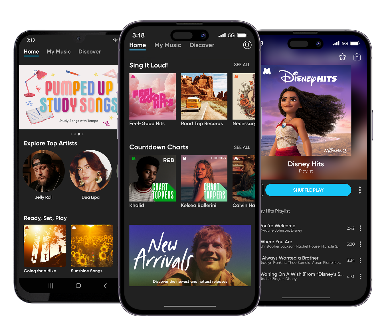 Gabb Music safe streaming app integrated into Gabb Cellular Service Plans