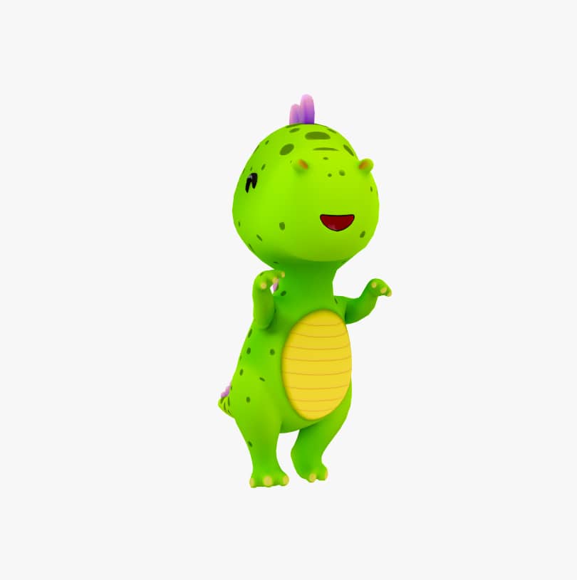 T-Rex Virtual Pet in Gabb Go App